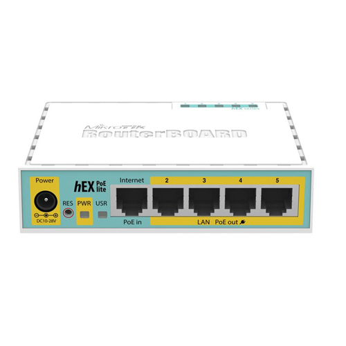 MIKROTIK RB750UP-R2 hEX PoE lite/006775